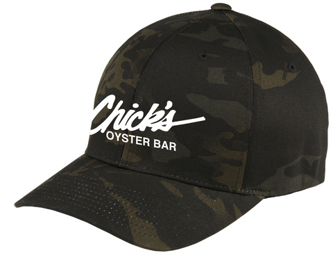 Chick's Traditional Logo Flexfit Camo Hat