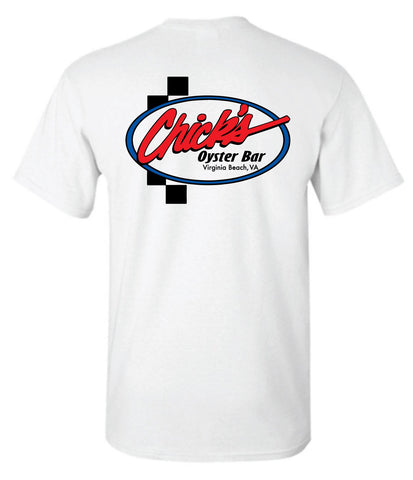 Chick's Traditional Full Color Design White Short Sleeve